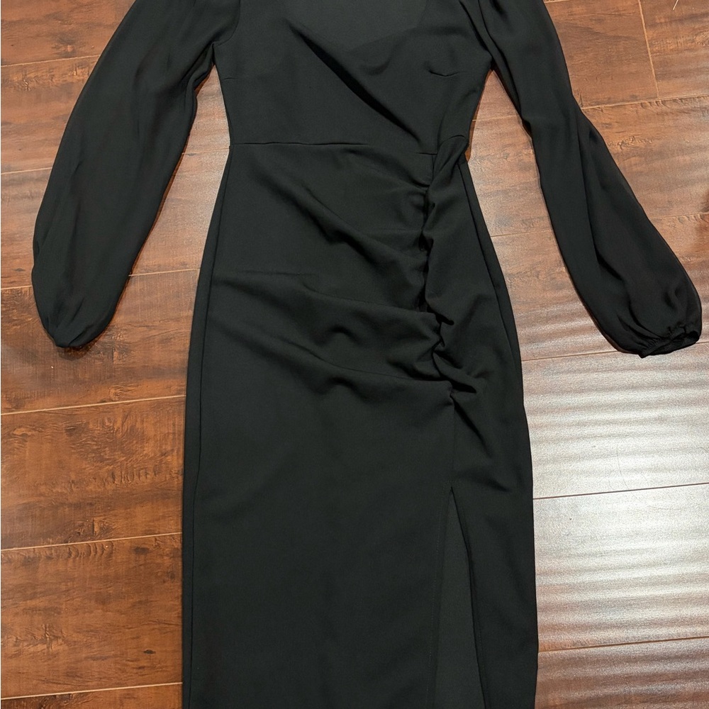 Marjorie Formal Chiffon Sleeve Midi Dress from Windsor - Picture 4 of 7